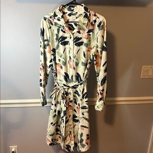A New Day Abstract Print Dress